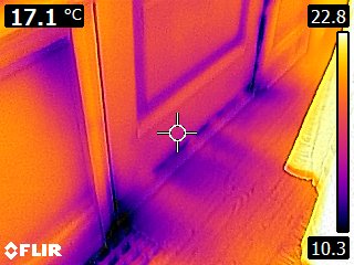 Indoor Air Quality Ottawa - Infrared Thermal Image Scan 4
