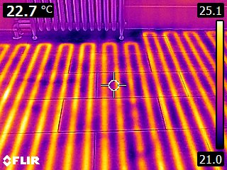 Indoor Air Quality Ottawa - Infrared Thermal Image Scan 1