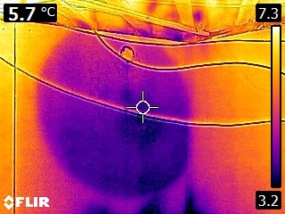 Indoor Air Quality Ottawa - Infrared Thermal Image Scan 5